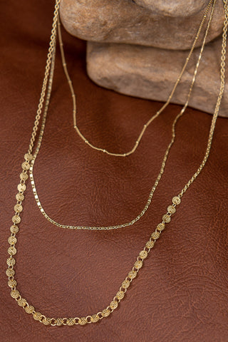 Kinsley Necklace in Gold