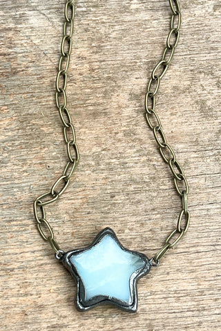 Aster Necklace Amazonite