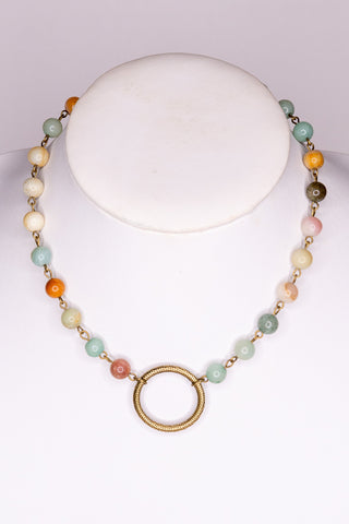 Shay Necklace in Amazonite