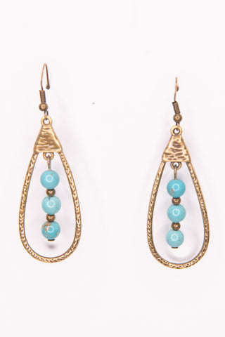 Sherri Earrings in Turquoise