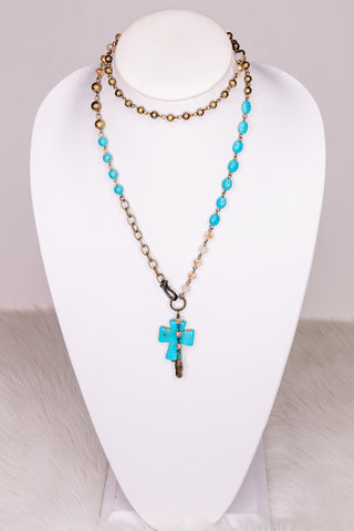 Valerie Necklace in Turquoise