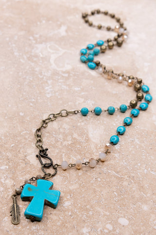 Valerie Necklace in Turquoise