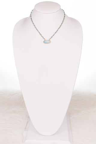 Hazel Necklace in Turquoise