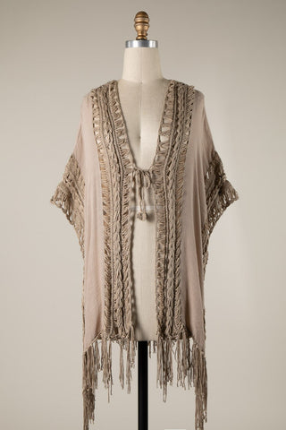 The Willow Fringe Cardigan