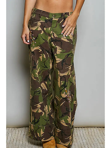 Terrain Floral Camo Pants