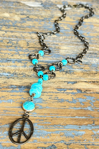 Chandler Necklace Turquoise