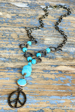 Chandler Necklace Turquoise