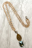 Breathe Necklace in Bronze