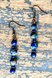 Honor Earrings Blue