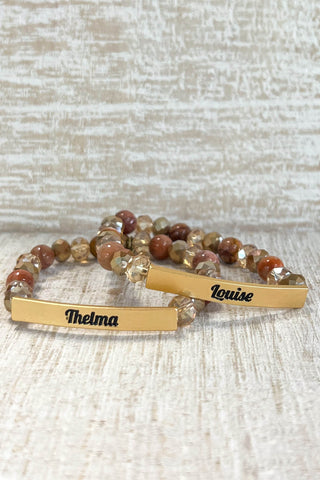 Thelma and Louise Bracelet Set