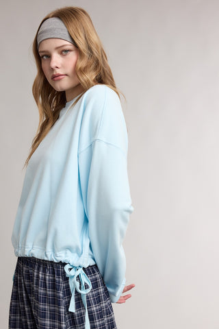 Merritt Tie-Hem Pullover