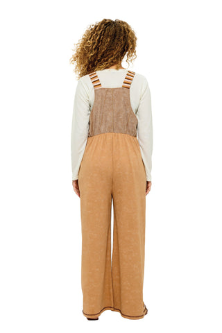 Autumn Stripe Overalls