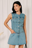 Denim Days Vest