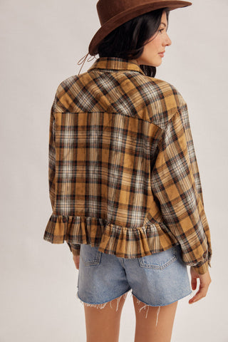 The Fireside Plaid Top