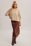 Relaxed Short Sleeve Knit