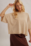 Relaxed Short Sleeve Knit
