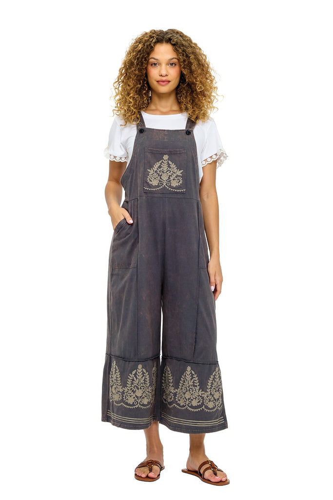 Garden Stitch Overalls