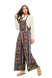 Free Spirit Floral Overalls