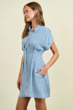 Chambray Charm Dress