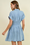 Chambray Charm Dress