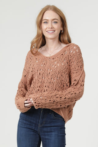 Nola Crochet Sweater