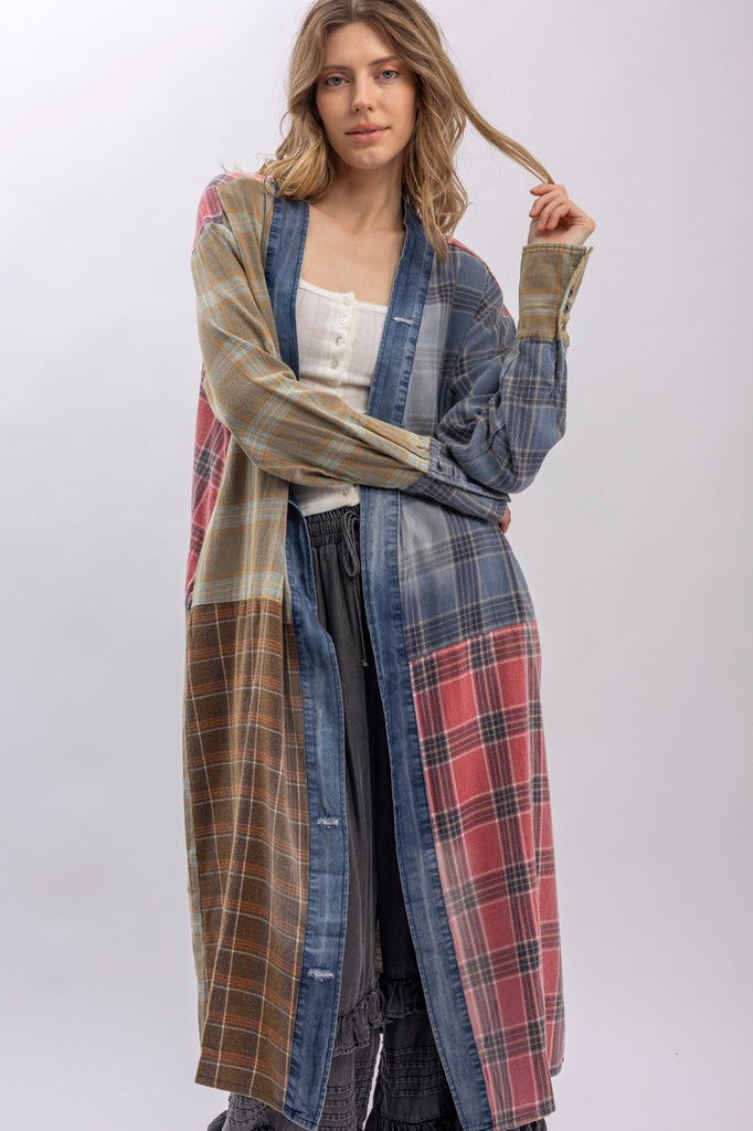 Autumn Patchwork Kimono
