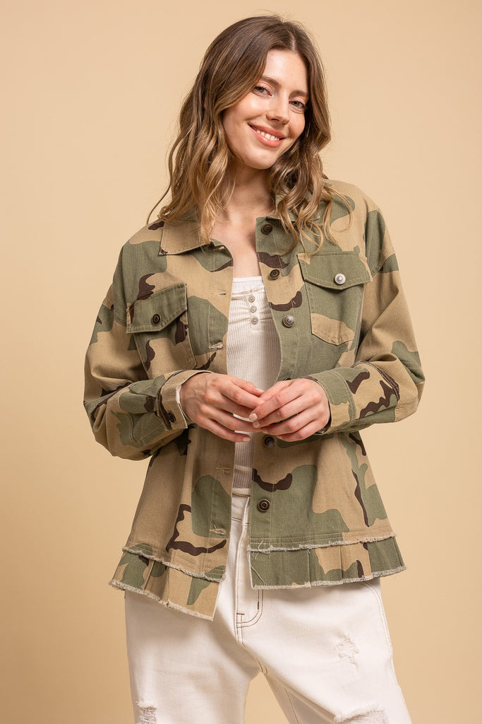 Peace & Wander Camo Jacket