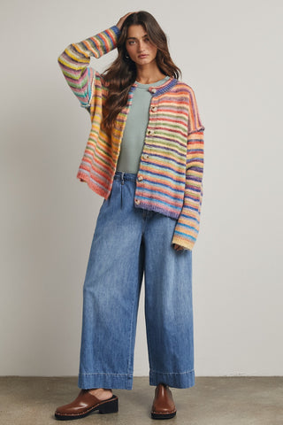 Collected Stripe Cardigan