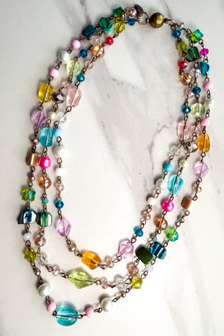 Rachel Short Necklace - Multi