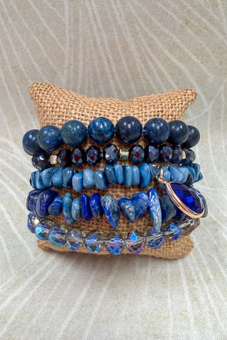 Firenza Bracelet Set - Azul