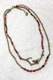 Braelyn Necklace - Multi Agate