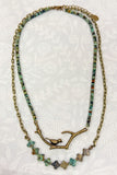 Braelyn Necklace-African Turquoise