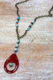 Georgia Necklace-Amazonite