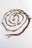 Begonia Necklace Beige