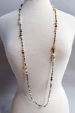 Begonia Necklace Beige