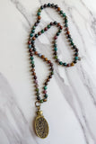 Florette Necklace in India Agate