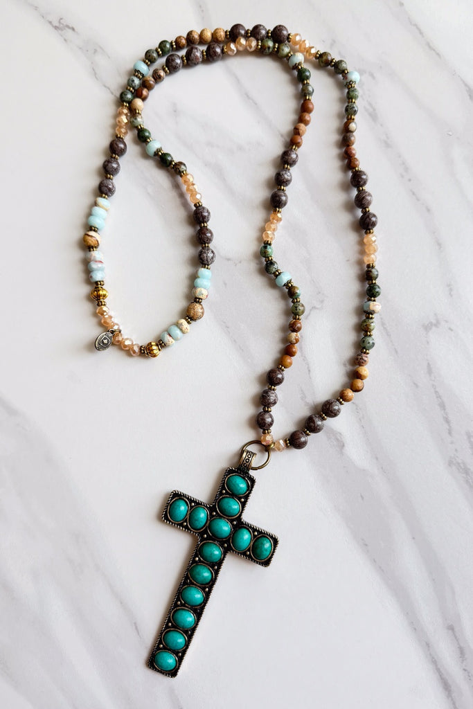 Genesis Cross Necklace