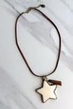 Star Chaser Necklace -Suede