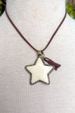 Star Chaser Necklace -Suede