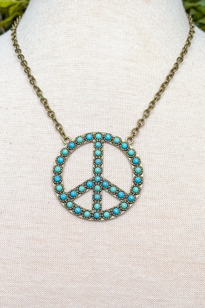 Blaze Peace Turquoise - Bronze