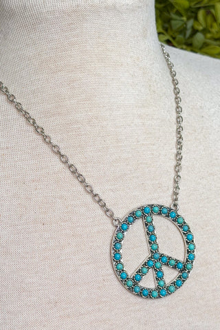 Blaze Peace Turquoise - Silver