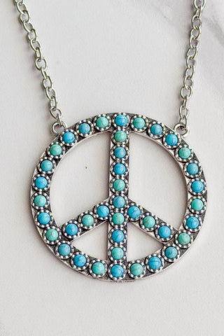 Blaze Peace Turquoise - Silver
