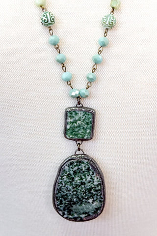 Darby Necklace - African Turquoise