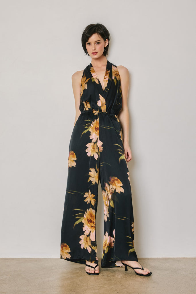 Midnight Bloom Jumpsuit