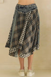 Folkways Plaid Midi Skirt