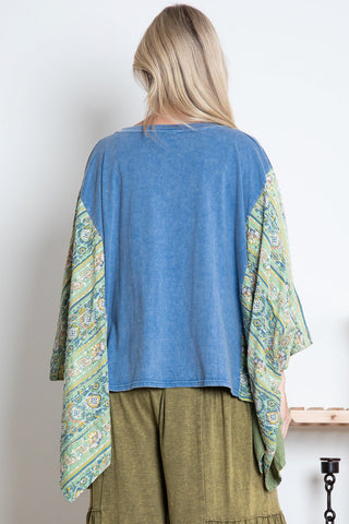 Free Bird Poncho Top