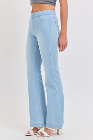 Can't Resist Cello Jeggings in Light Wash 33