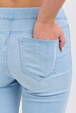 Can't Resist Cello Jeggings in Light Wash 33"