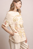 Butterfly Garden Boho Tee