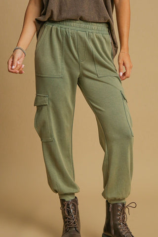 Walk On By Pants in Olive